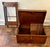 Mid 20th Century Campaign Style Lift-Top Writing Chest on Folding Iron Stand | Mid-Century British Colonial For Sale - Image 5 of 12