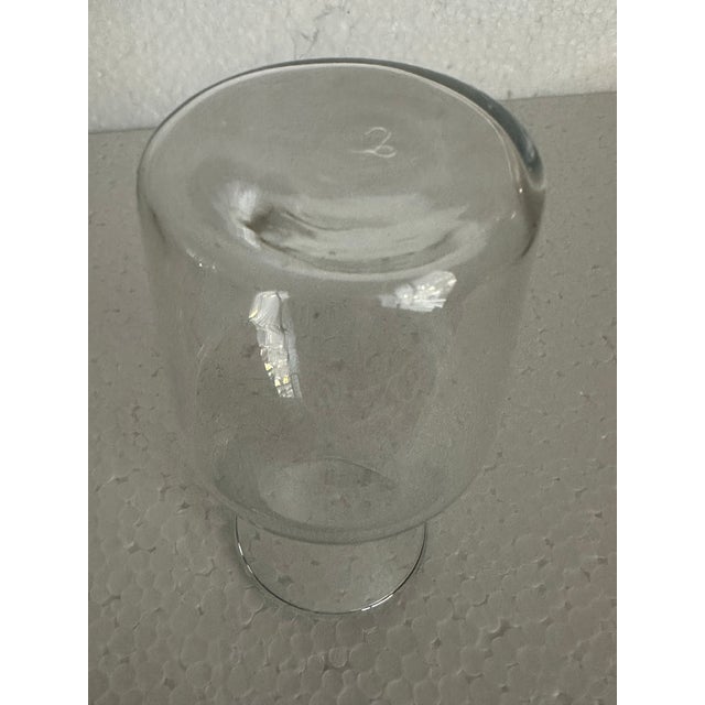 Traditional Vintage 1900s Glass Drink Carafe/Small Bud Vase For Sale - Image 3 of 6