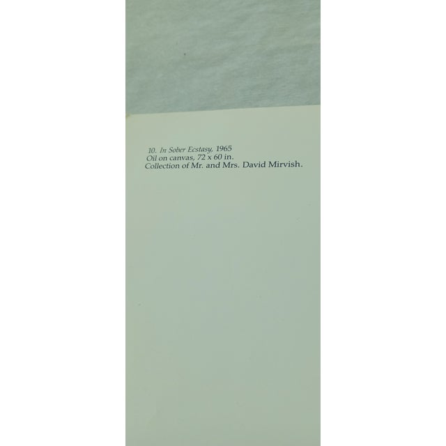 Hans Hofmann in Sober Ecstasy 1965 Art Plate Print For Sale - Image 4 of 6