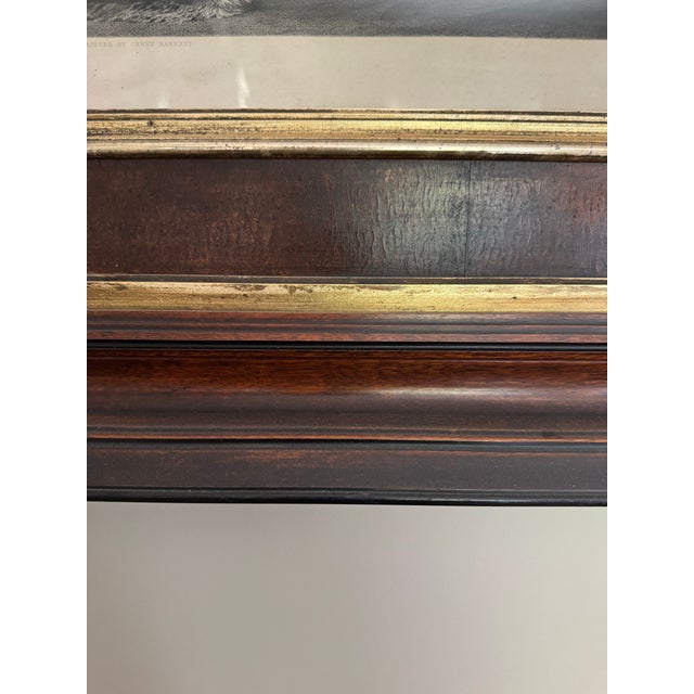 Mid 19th Century Mid 19th Century Rare Victorian Engraving of Queen Anne’s Drawing Room at St. James’s Palace, London, 1869 and Companion Frame of Attendance For Sale - Image 5 of 12