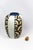 Black Art Deco Vase in Crackled Earthenware with Geometric Decor from Faïencerie de Nimy, Belgium, 1925-1935 For Sale - Image 8 of 13