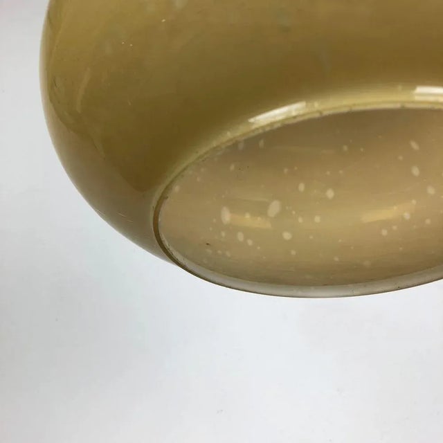 Glass Hanging Light from Doria Lights, Germany, 1970s For Sale - Image 10 of 14