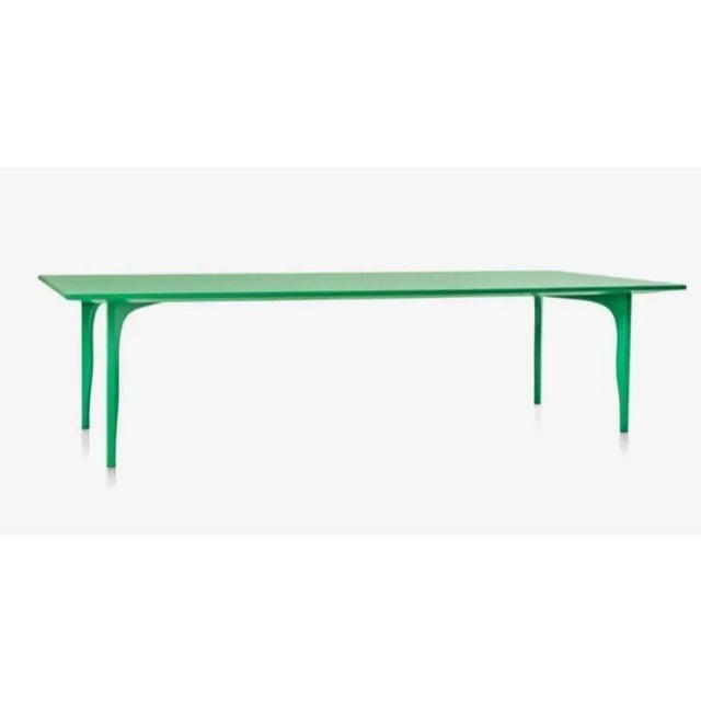 Kolho green original dining table, large & rectangular by Made By Choice Kolho Collection with Matthew Day Jackson...