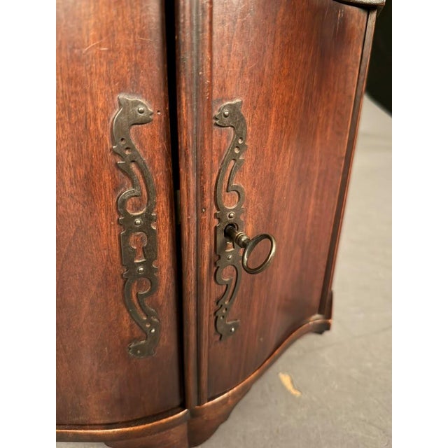 19th Century French Walnut Corner Cupboard, Circa 1850 For Sale - Image 15 of 16