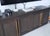 Wood Restoration Hardware Machinto 4-Door Media Console in Brown Oak For Sale - Image 7 of 7