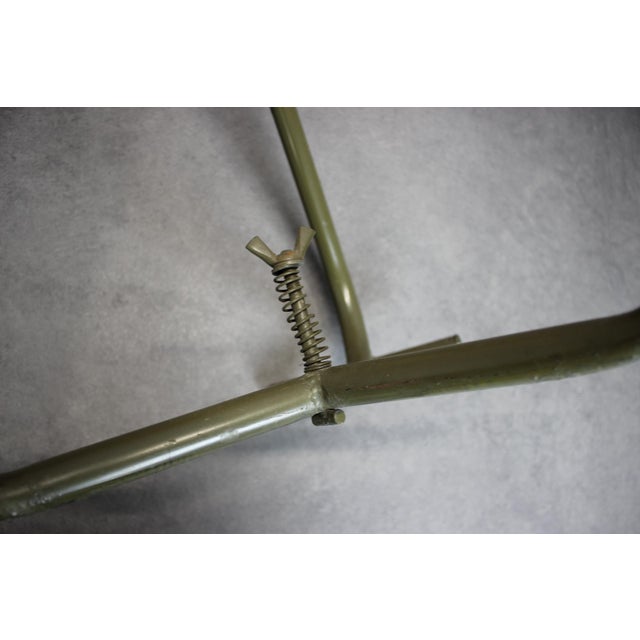 Metal Industrial Workshop Chair, 1950s For Sale - Image 7 of 8