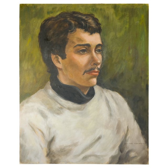 Portrait of a Summer Man* Helen Nelson, c. 1965 Helen Nelson’s Portrait of a Summer Man presents a male sitter with a...