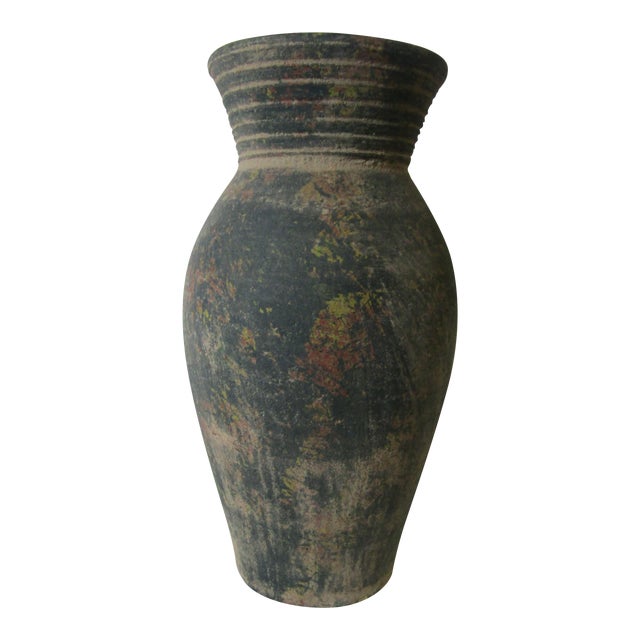 Rustic Terra Cotta Vase Chairish