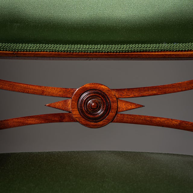Antique Biedermeier Armchair, 1830s For Sale - Image 10 of 11