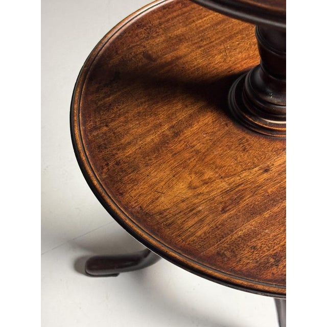 Antique English Tripod Etagère For Sale - Image 7 of 18