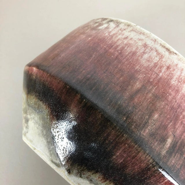 Mid-Century Modern Ceramic Studio Pottery Vase by Bruno & Ingeborg Asshoff, 1960s For Sale - Image 3 of 17
