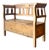 Antique European Pine Storage Bench For Sale