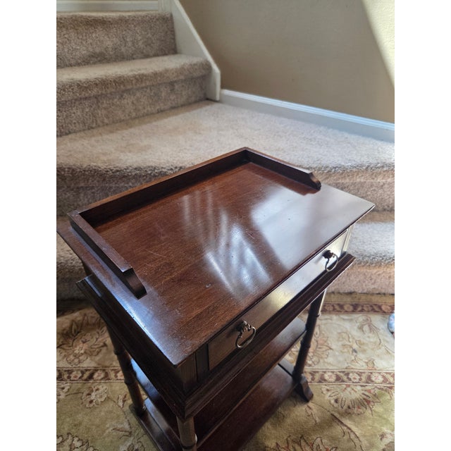 Wood Vintage Pennsylvania House Side End Table For Sale - Image 7 of 13