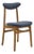 200-190 Chair Boucle Denim Dark Wood, 2023 For Sale