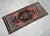 1970s Hand Knotted Turkish Rug Boho-Chic Small Accent Rug Enrty Decor Door Mat 19"x44" For Sale - Image 10 of 13