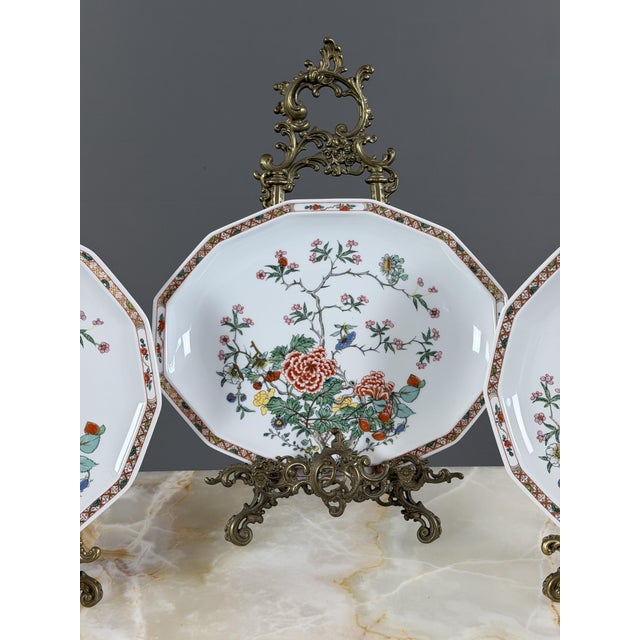 Ceramic Hong-Kong Table Service from Bernardaud Limoges, 1980s, Set of 53 For Sale - Image 7 of 10