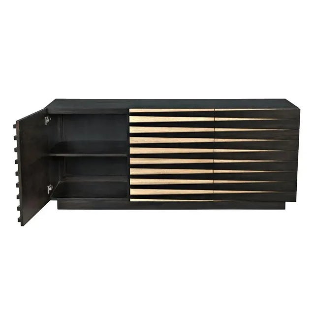 Mid-Century Modern NOIR Tyson Sideboard, Ebony Walnut For Sale - Image 3 of 5