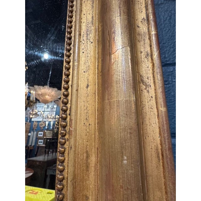 19th Century Large French Louis Philippe Mirror For Sale - Image 5 of 5