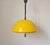 1970s Mid-Century Space Age Yellow Pendant by Guzzini for Meblo, Italy, 1970s For Sale - Image 5 of 17