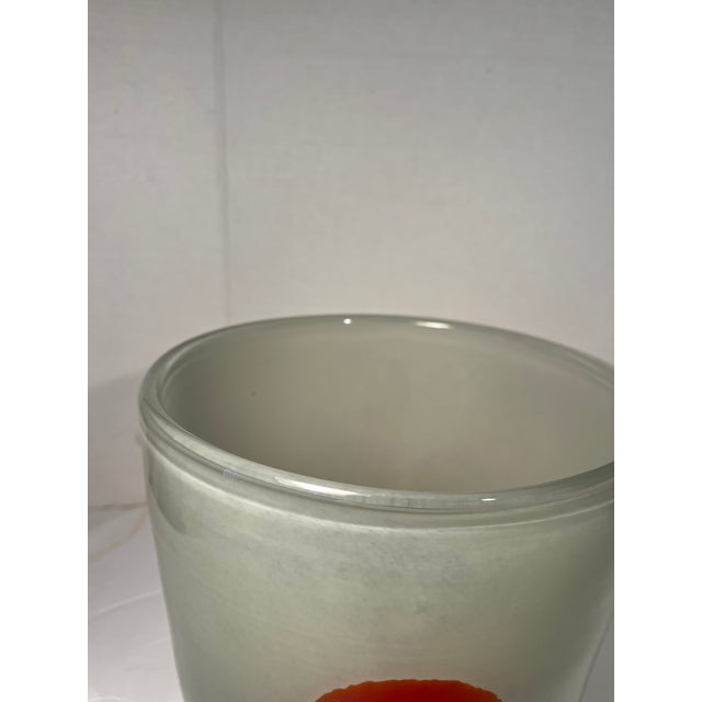 Henry Dean Signed Massive Glass Vessel For Sale In Detroit - Image 6 of 9