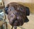 Rustic Carved Wooden Dog-Signed For Sale - Image 3 of 8