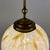 Art Deco Marbled Opaline Glass and Brass Pendant Light, Germany, 1930s For Sale - Image 13 of 18