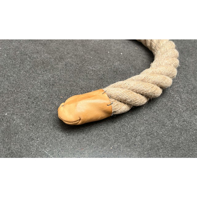 Mid-Century Modern Vintage German Sports Rope Deco Object, 1970s For Sale - Image 3 of 16