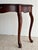 Vintage Mahogany Demi-Lune Entryway Table For Sale - Image 9 of 15