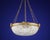 Gold Antique French Glass & Gilt Bronze Tutti Frutti Ceiling Light, 1920s For Sale - Image 8 of 8