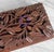 Vintage Traditional Walnut Heavily Carved Storage Box For Sale - Image 10 of 11