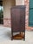 Antique English Tiger Oak Corner Cabinet Barley Twist Jacobean Arts & Crafts For Sale - Image 18 of 18