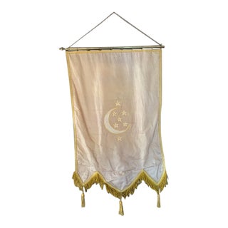 Antique Odd Fellows Banner For Sale