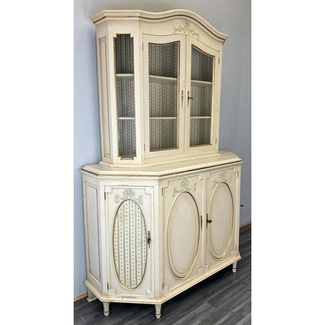 Vintage Display Cabinet in Wood For Sale - Image 15 of 18