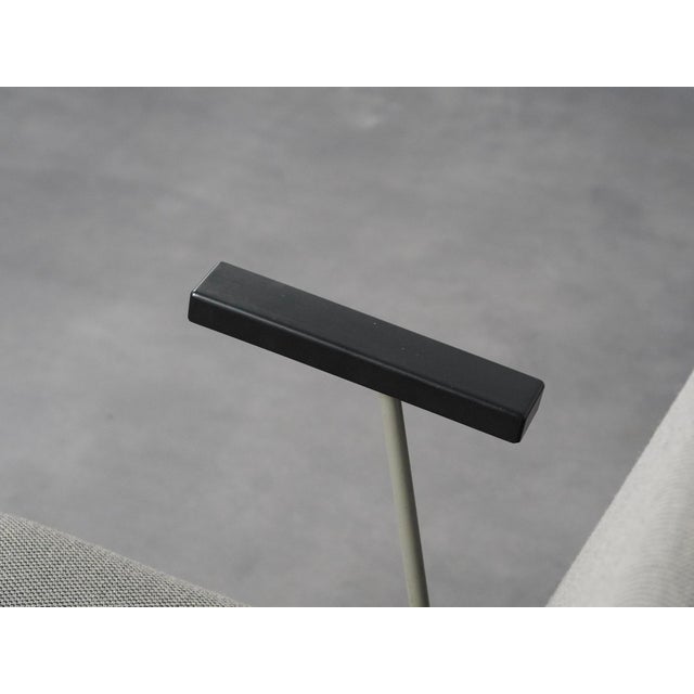 Gray Model 1401 Armchairs by Wim Rietveld for Gispen, Netherlands, 1950s, Set of 2 For Sale - Image 8 of 11