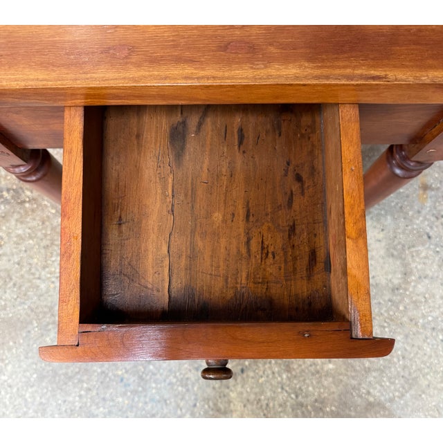 Pine Side Table Circa 1820s For Sale - Image 9 of 9