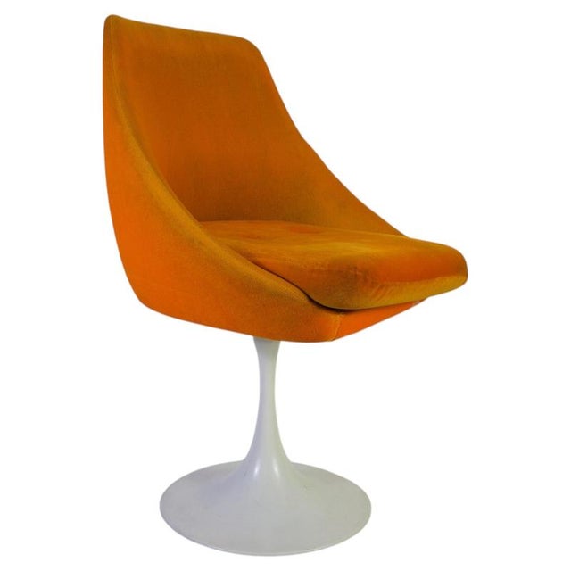 Orange Tulip Armchairs in the style of Knoll, 1970s For Sale - Image 13 of 13