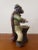 Late 20th Century Circa 1970 Chinese Shiwan Pottery Monkey Musician Playing Bongo Drum Figurine For Sale - Image 5 of 7