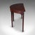 Late 18th Century Antique Demi Lune Console Table, English, Alcove, After Hepplewhite, Georgian For Sale - Image 5 of 9