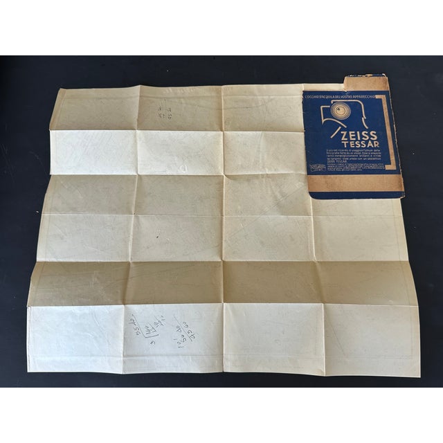 1930s Vintage Map of Florence Italy For Sale - Image 11 of 12