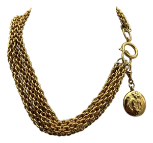 Chanel Gold-plated Multi-layer Necklace