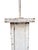 Wood Antique Mounted "Widow's Walk" Iron Architectural Element on Painted Wood Base For Sale - Image 7 of 11