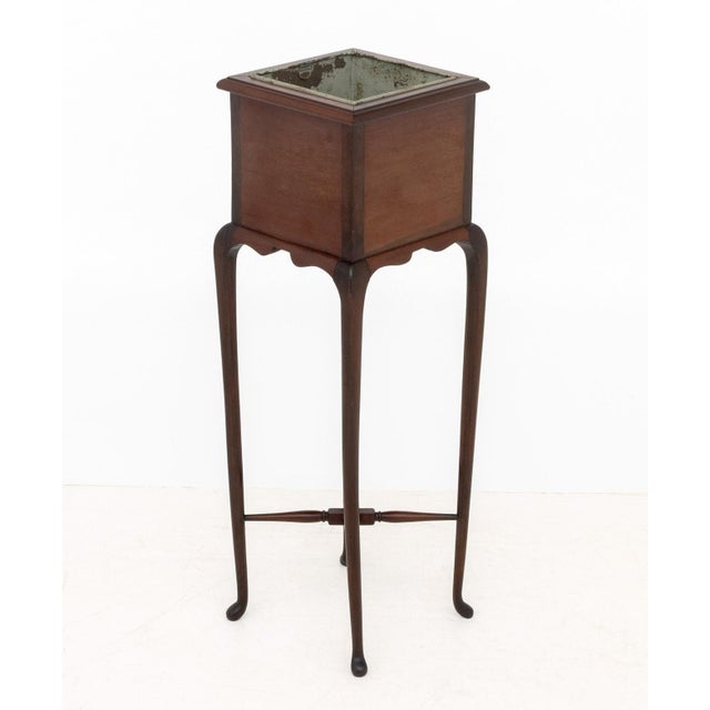 Edwardian Walnut Plant Stand For Sale In New York - Image 6 of 6