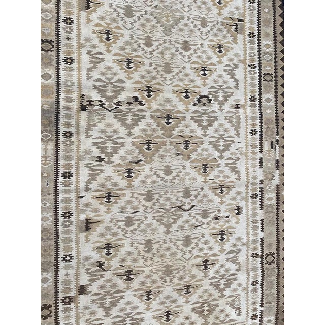 Antique Turkish Kilim Runner For Sale - Image 16 of 18