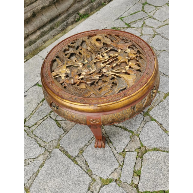 Chinese Tea Tables, 1950s, Set of 5 For Sale - Image 16 of 17