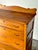 Wood Antique Scalloped Quarter-Sawn Golden Oak Chest of Drawers For Sale - Image 7 of 12