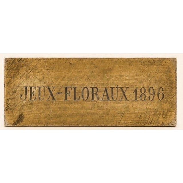 Traditional Froment-Meurice, Paris - 1896, the Jeux Floraux Prize Silver Vase For Sale - Image 3 of 7