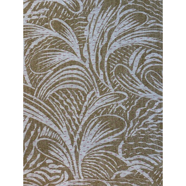 Fermoie Savernake Fabric Linen 3 1/2 Yards Colorway 003 Printed on a bespoke weave of 100% linen, using only natural...