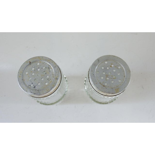 Vintage Hoosier Ribbed Glass Shakers - a Pair | Chairish