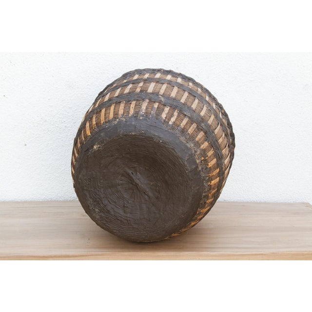 Wood Country Farm Harvest Basket For Sale - Image 7 of 8