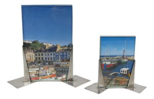 Art Deco Silver-Plated Photo Frames from WMF, 1930s, Set of 2